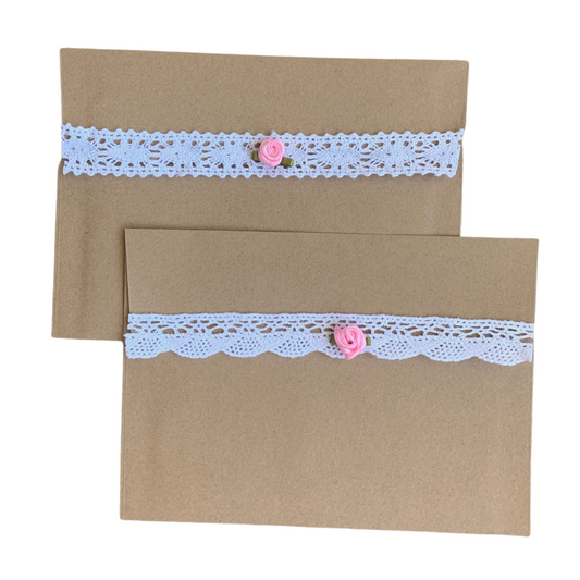 Pointelle Envelopes for Cards